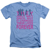 Breakfast Club Forever Men's 30/1 Heather 60 40 Poly Short-Sleeve T-Shirt